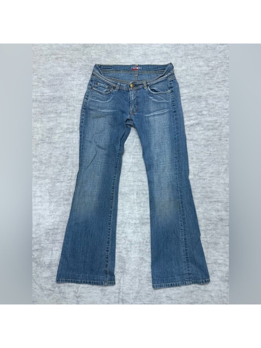 Vintage PUSCH Flare Jeans Low Rise Y2K Bootcut Denim